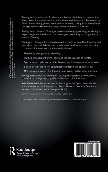 Produktbild: Boxing, Masculinity and Identity