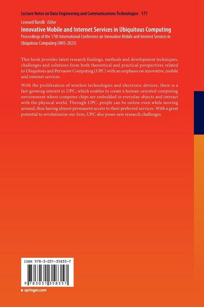 Produktbild: Innovative Mobile and Internet Services in Ubiquitous Computing