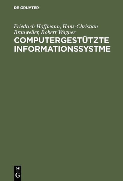Produktbild: Computergest&uuml;tzte Informationssystme