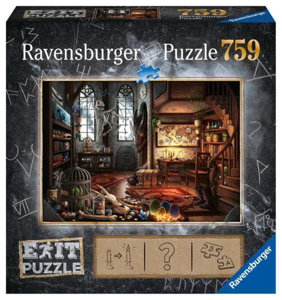 EXIT Puzzle Ravensburger Im Drachenlabor 759 Teile