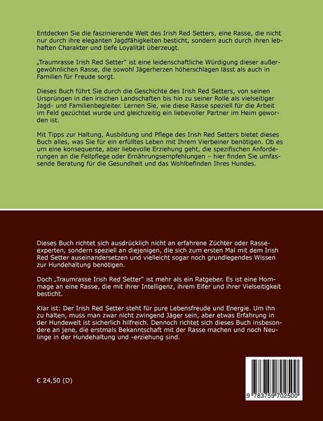 Produktbild: Traumrasse Irish Red Setter