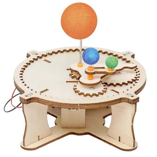 Produktbild: Fischertechnik 579979 - miniMINT, Orbit Lab, Technik-Holzbausatz ab 8 Jahren