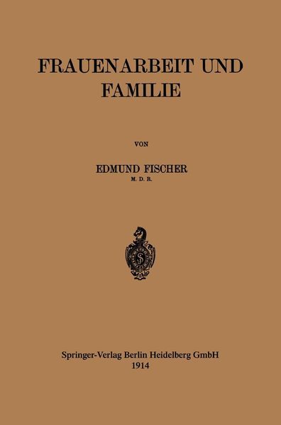 Produktbild: Frauenarbeit und Familie
