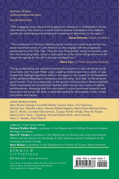 Produktbild: Rethinking Latin American Social Movements