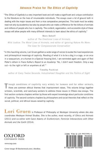 Produktbild: The Ethics of Captivity