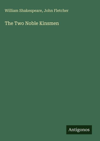 Produktbild: The Two Noble Kinsmen