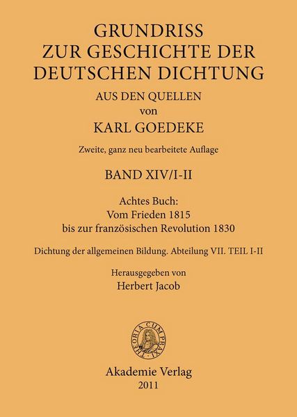 Produktbild: Achtes Buch: Vom Frieden 1815 bis zur franz&ouml;sischen Revolution 1830