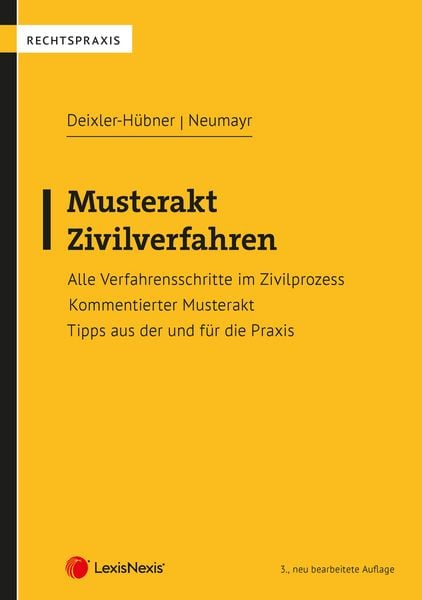 Produktbild: Musterakt Zivilverfahren