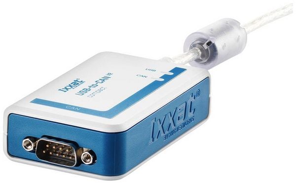 Ixxat 1.01.0281.11001 USB-to-CAN V2 compact SUB-D9 CAN Umsetzer USB, CAN Bus, Sub-D9 nicht galvanisch getrennt 5 V/DC 1 St.