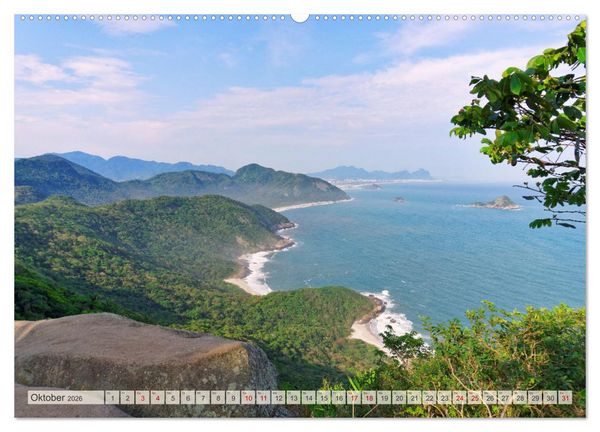 Produktbild: Brasilien - Zwischen Iguazu und Rio (Wandkalender 2026 DIN A2 quer), CALVENDO Monatskalender