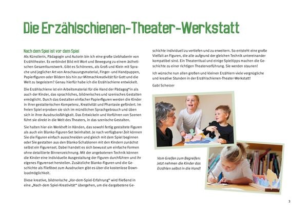 Produktbild: Der dicke fette Pfannkuchen. Erz&auml;hlschienen-Figurenset