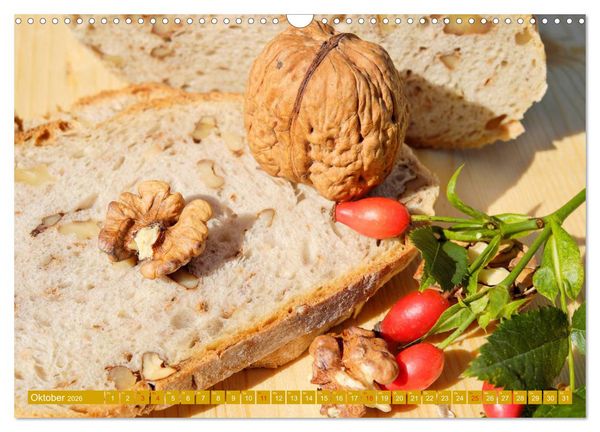 Produktbild: Brot und Geb&auml;ck. Feines aus der Backstube (Wandkalender 2026 DIN A3 quer), CALVENDO Monatskalender
