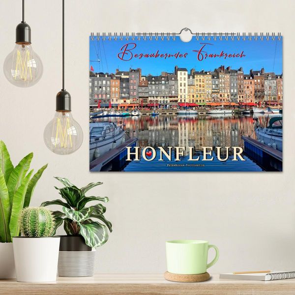 Produktbild: Honfleur - Bezauberndes Frankreich (Wandkalender 2026 DIN A4 quer), CALVENDO Monatskalender