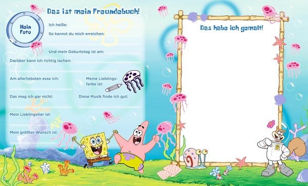 Produktbild: SpongeBob Schwammkopf: Meine Freunde