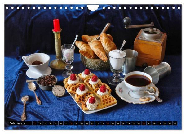 Produktbild: Feine Kaffeevariationen (Wandkalender 2026 DIN A4 quer), CALVENDO Monatskalender