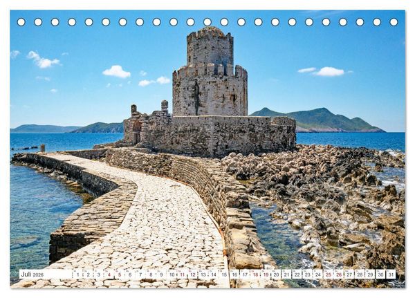 Produktbild: I love Greece (Tischkalender 2026 DIN A5 quer), CALVENDO Monatskalender