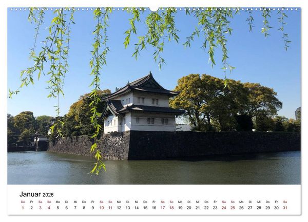 Produktbild: Tokio Kalender mit historischen Tempeln und Schreinen (Wandkalender 2026 DIN A2 quer), CALVENDO Monatskalender