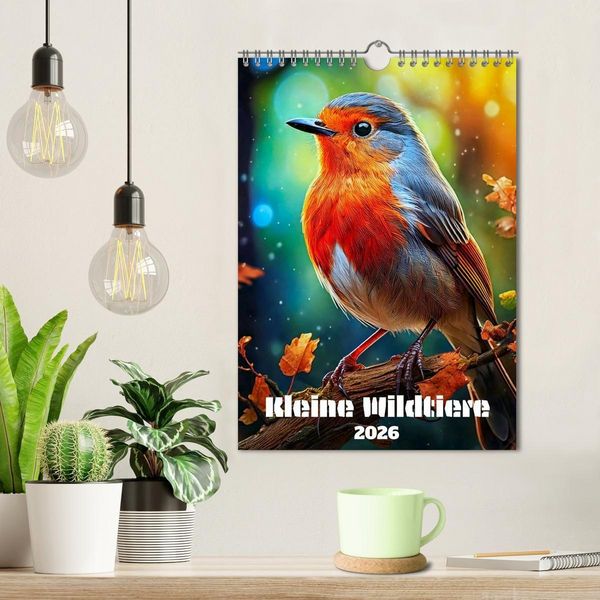 Produktbild: Kleine Wildtiere (Wandkalender 2026 DIN A4 hoch), CALVENDO Monatskalender