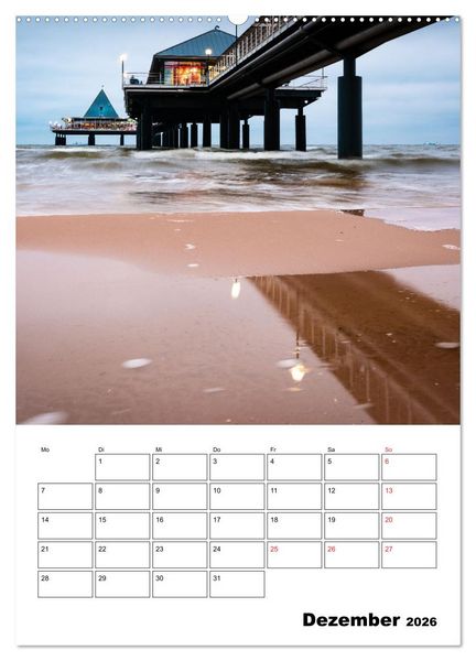 Produktbild: Usedom - Inseltraum im Norden (hochwertiger Premium Wandkalender 2026 DIN A2 hoch), Kunstdruck in Hochglanz