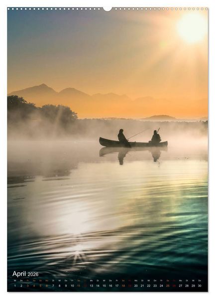 Produktbild: Angeln - einfach cool (hochwertiger Premium Wandkalender 2026 DIN A2 hoch), Kunstdruck in Hochglanz