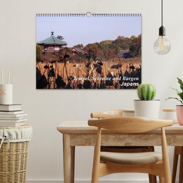 Produktbild: Tempel, Schreine und Burgen Japans (Wandkalender 2026 DIN A3 quer), CALVENDO Monatskalender
