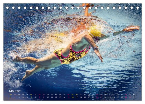 Produktbild: SCHWIMMGL&Uuml;CK (Tischkalender 2027 DIN A5 quer), CALVENDO Monatskalender