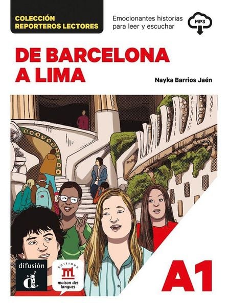 Produktbild: De Barcelona a Lima. Reporteros lectores + audio download