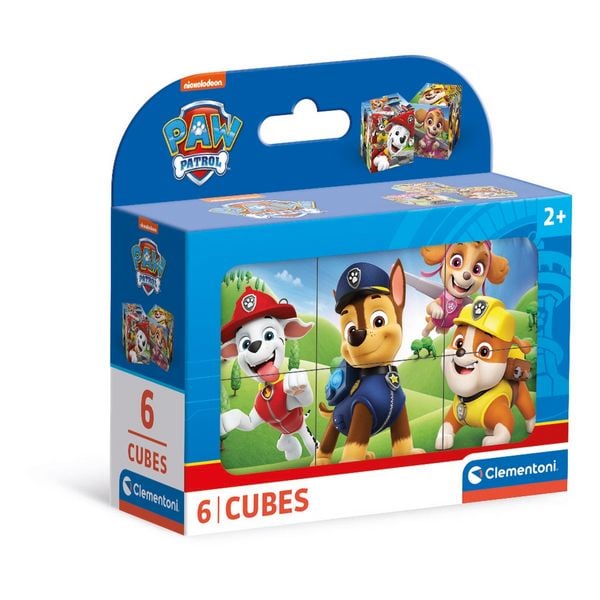 Produktbild: W&uuml;rfelpuzzle PAW PATROL 6 Teile