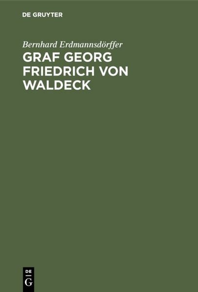 Produktbild: Graf Georg Friedrich von Waldeck