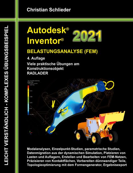Produktbild: Autodesk Inventor 2021 - Belastungsanalyse (FEM)