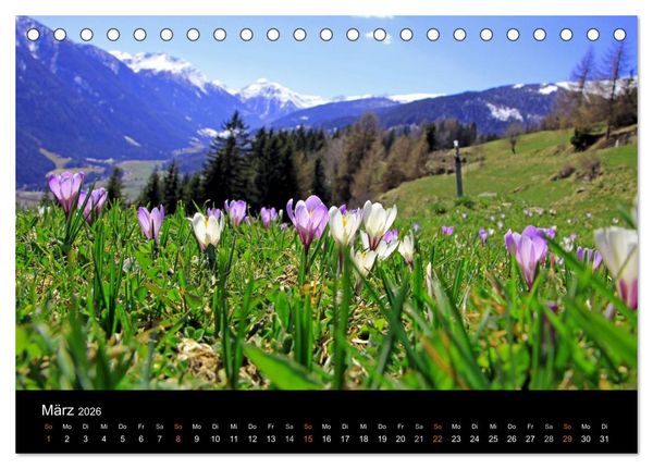 Produktbild: Das Ultental und seine Jahreszeiten (Tischkalender 2026 DIN A5 quer), CALVENDO Monatskalender