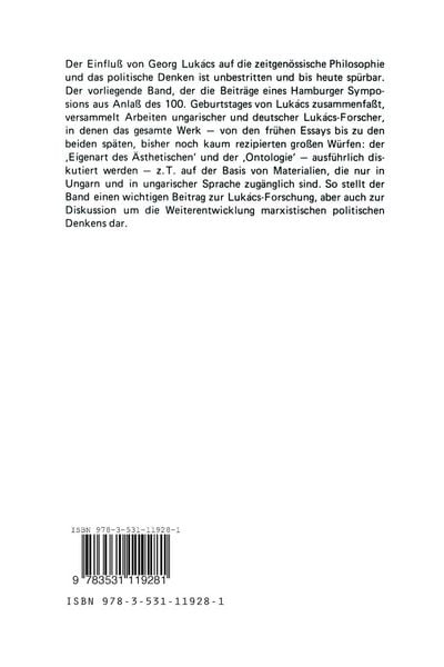 Produktbild: Georg Luk&aacute;cs