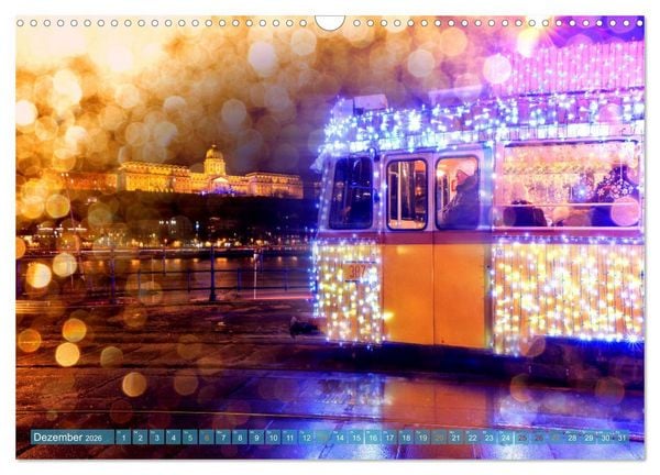 Produktbild: Romantisches Budapest - Ungarns sch&ouml;ne Hauptstadt an der Donau (Wandkalender 2026 DIN A3 quer), CALVENDO Monatskalender
