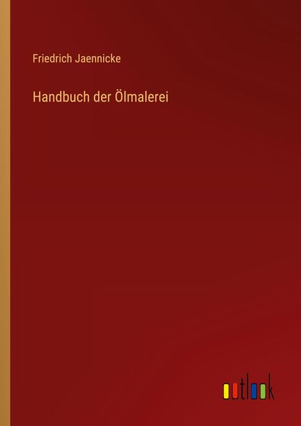 Produktbild: Handbuch der &Ouml;lmalerei