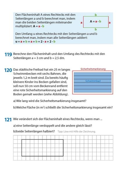 Produktbild: Rechnen und Textaufgaben - Gymnasium 5. Klasse, A5-Heft