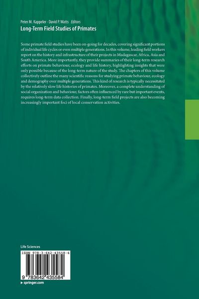 Produktbild: Long-Term Field Studies of Primates