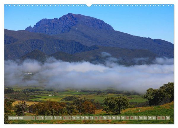 Produktbild: La R&eacute;union - Vulkane und kreolische Kultur (Wandkalender 2026 DIN A2 quer), CALVENDO Monatskalender