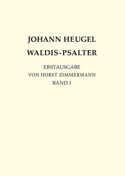 Produktbild: Johann Heugel: Waldis-Psalter