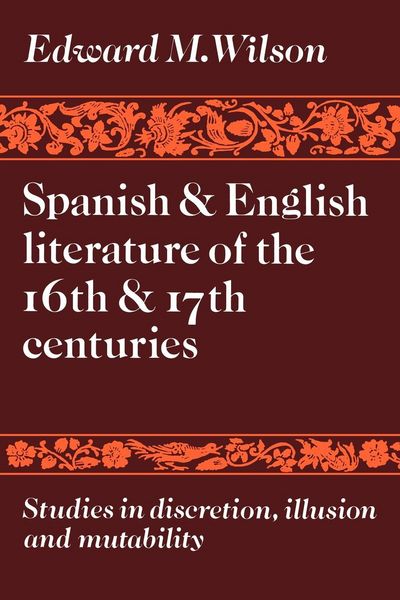 Produktbild: Spanish and English Literature of the 16th and 17th Centuries