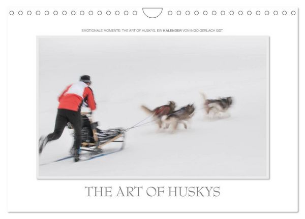 Produktbild: Emotionale Momente: The Art of Huskys. / CH-Version (Wandkalender 2026 DIN A4 quer), CALVENDO Monatskalender