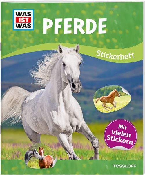 Produktbild: WAS IST WAS Stickerheft Pferde