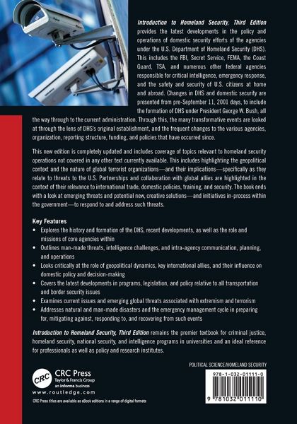 Produktbild: Introduction to Homeland Security, Third Edition