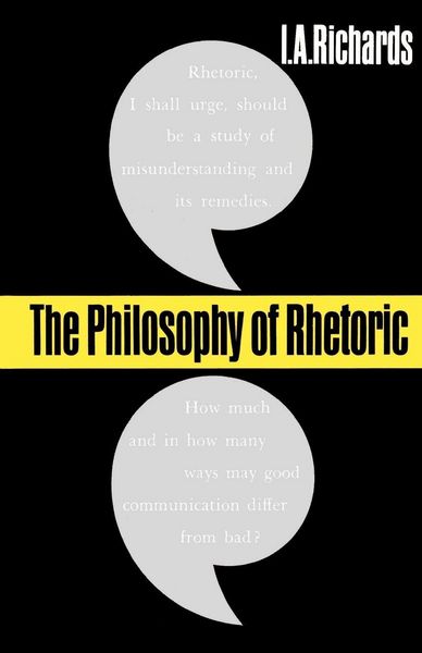 Produktbild: The Philosophy of Rhetoric