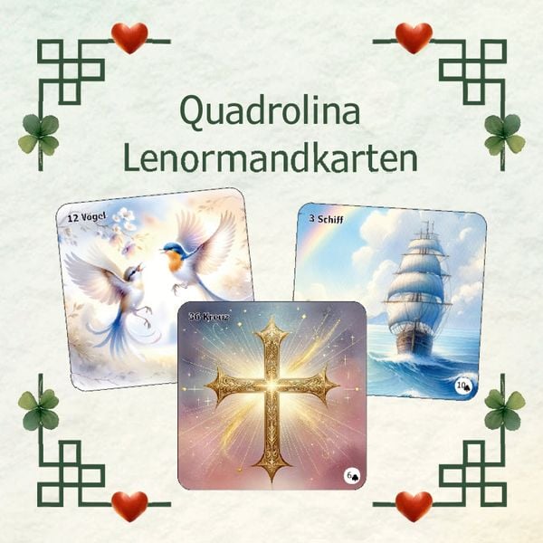 Produktbild: Quadrolina Lenormandkarten