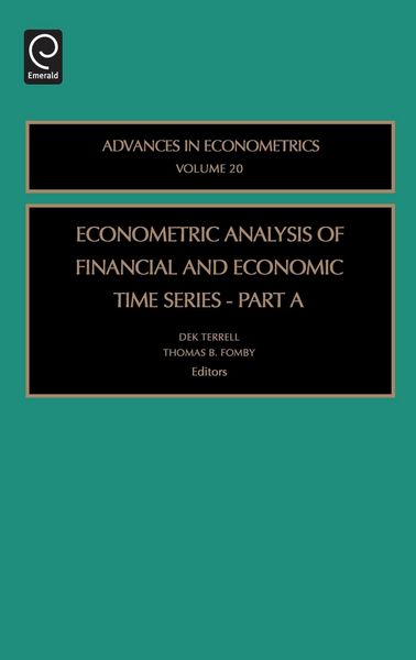 Produktbild: Econometric Analysis of Financial and Economic Time Series
