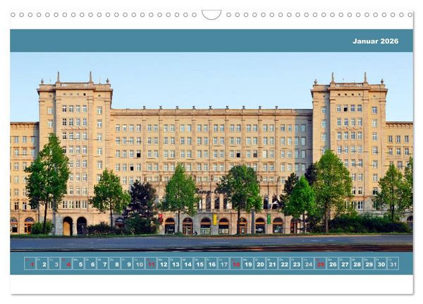 Produktbild: Leipzig Fassade 2026 (Wandkalender 2026 DIN A3 quer), CALVENDO Monatskalender