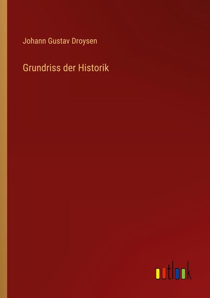 Produktbild: Grundriss der Historik