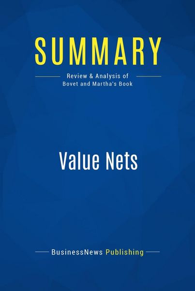 Produktbild: Summary: Value Nets