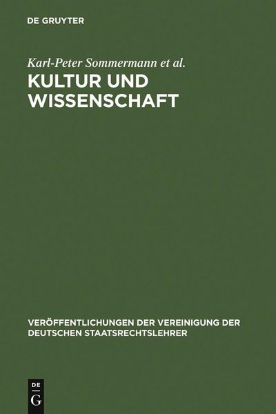Produktbild: Kultur und Wissenschaft