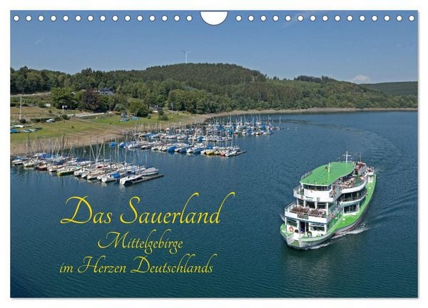 Produktbild: Das Sauerland - Mittelgebirge im Herzen Deutschlands (Wandkalender 2026 DIN A4 quer), CALVENDO Monatskalender